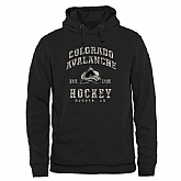 Men's Colorado Avalanche Black Camo Stack Pullover Hoodie,baseball caps,new era cap wholesale,wholesale hats